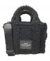 MARC JACOBS（マークジェイコブス）の古着「THE TEDDY MINI TOTE /ボア2WAYハンドバッグ」｜ブラック