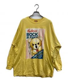 Hysteric Glamour（ヒステリックグラマー）の古着「22AW/ベアプリントカットソー」｜イエロー