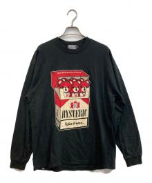Hysteric Glamour（ヒステリックグラマー）の古着「ヒスベアカットソー」｜ブラック
