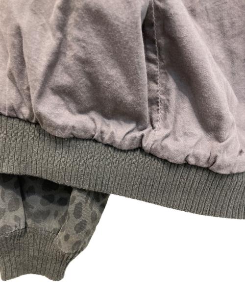Hysteric Glamour（ヒステリックグラマー）Hysteric Glamour (ヒステリックグラマー) CHEETAH柄 カップショルダージャケット グレー サイズ:Mの古着・服飾アイテム