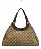 GUCCIグッチ）の古着「チャーミーショルダーバッグ」｜ベージュ・ダークブラウン
