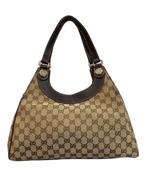 GUCCI（グッチ）GUCCI (グッチ) チャーミーショルダーバッグ ベージュ・ダークブラウンの古着・服飾アイテム