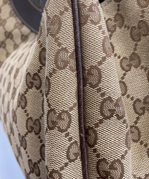 GUCCI（グッチ）GUCCI (グッチ) チャーミーショルダーバッグ ベージュ・ダークブラウンの古着・服飾アイテム