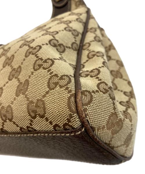 GUCCI（グッチ）GUCCI (グッチ) チャーミーショルダーバッグ ベージュ・ダークブラウンの古着・服飾アイテム