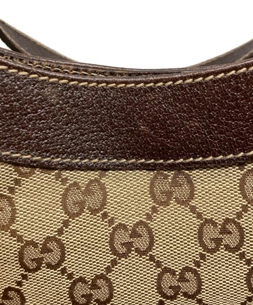 GUCCI（グッチ）GUCCI (グッチ) チャーミーショルダーバッグ ベージュ・ダークブラウンの古着・服飾アイテム