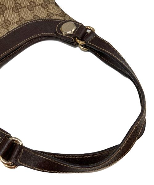 GUCCI（グッチ）GUCCI (グッチ) チャーミーショルダーバッグ ベージュ・ダークブラウンの古着・服飾アイテム