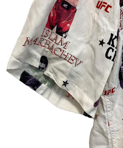 WACKO MARIA（ワコマリア）WACKO MARIA (ワコマリア) UFC HAWAIAN SHIRT / アロハシャツ ホワイト サイズ:XLの古着・服飾アイテム