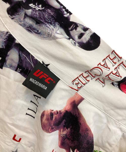 WACKO MARIA（ワコマリア）WACKO MARIA (ワコマリア) UFC HAWAIAN SHIRT / アロハシャツ ホワイト サイズ:XLの古着・服飾アイテム