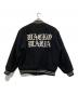 WACKO MARIA (ワコマリア) ウール・モヘアアバーシティジャケット/スタジャン ブラック サイズ:Xl：50000円