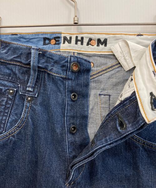 Denham（デンハム）Denham (デンハム) CROSS BACK TAPERED PANTS インディゴ サイズ:w34の古着・服飾アイテム