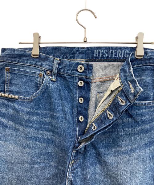 Hysteric Glamour（ヒステリックグラマー）Hysteric Glamour (ヒステリックグラマー) WW2 ストレートデニムパンツ インディゴ サイズ:32の古着・服飾アイテム