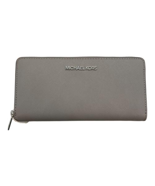 MICHAEL KORS（マイケルコース）MICHAEL KORS (マイケルコース) 長財布 グレー 未使用品の古着・服飾アイテム