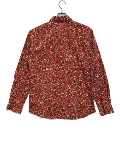 agnes b homme（アニエスベーオム）agnes b homme (アニエスベーオム) 花柄シャツ オレンジ サイズ:40の古着・服飾アイテム