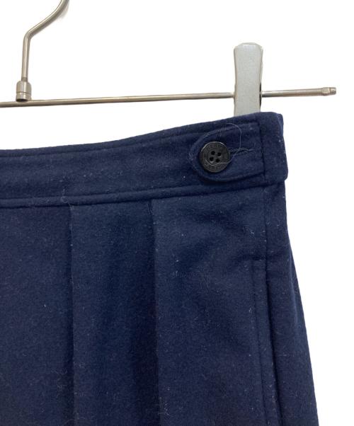 HERMES（エルメス）HERMES (エルメス) ウールパンツ ネイビー サイズ:34の古着・服飾アイテム