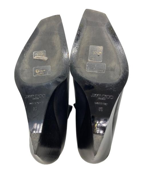 JIMMY CHOO（ジミーチュウ）JIMMY CHOO (ジミーチュウ) ハドレー アンクルブーツ ブラック サイズ:35の古着・服飾アイテム
