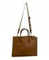 MICHAEL KORS (マイケルコース) 2WAYレザートートバッグ ブラウン：12000円