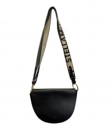 STELLA McCARTNEY（ステラマッカートニー）の古着「ミニマーリーロゴショルダーバッグ」｜ブラック
