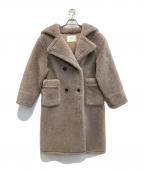 HER LIP TOハーリップトゥ）の古着「Fleur Shearling Boa Coat」｜ブラウン