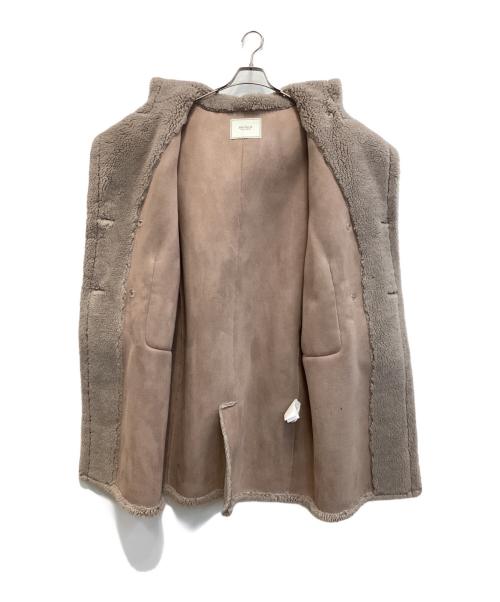 HER LIP TO（ハーリップトゥ）Her lip to (ハーリップトゥ) Fleur Shearling Boa Coat ブラウン サイズ:Ｓの古着・服飾アイテム