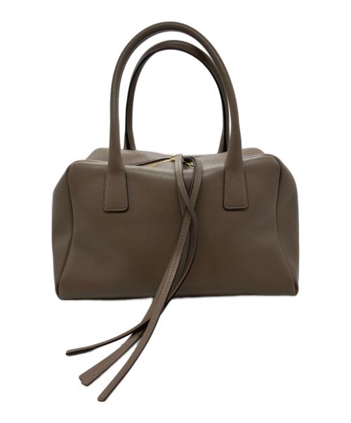FRENZLAUER（フレンツラウアー）FRENZLAUER (フレンツラウアー) BOWLING BAG M ハンドバッグ ダークブラウンの古着・服飾アイテム