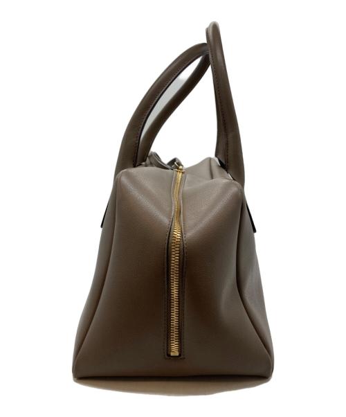 FRENZLAUER（フレンツラウアー）FRENZLAUER (フレンツラウアー) BOWLING BAG M ハンドバッグ ダークブラウンの古着・服飾アイテム