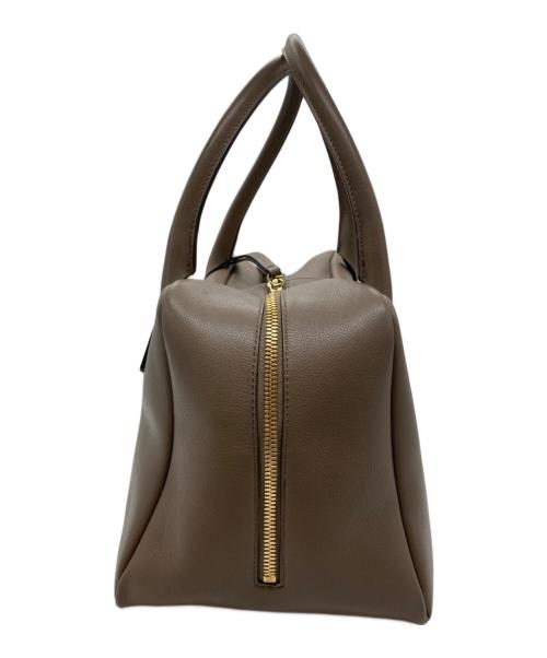 FRENZLAUER（フレンツラウアー）FRENZLAUER (フレンツラウアー) BOWLING BAG M ハンドバッグ ダークブラウンの古着・服飾アイテム