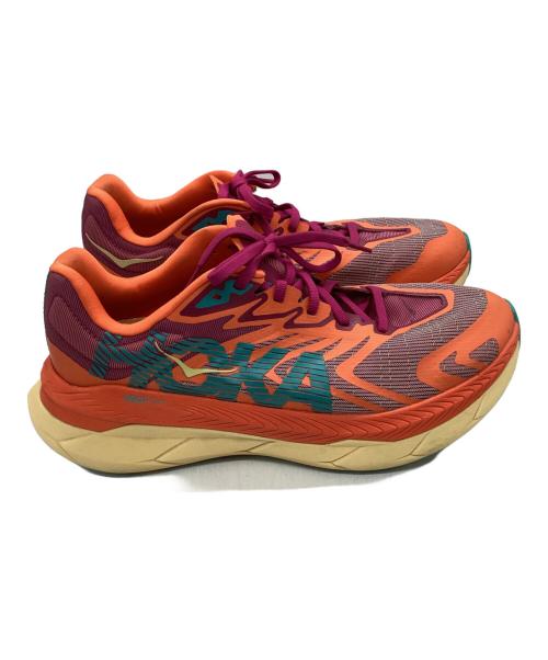 HOKAONEONE（ホカオネオネ）HOKAONEONE (ホカオネオネ) テクトン X 2 / TECTON X 2 スニーカー オレンジ サイズ:26.5の古着・服飾アイテム