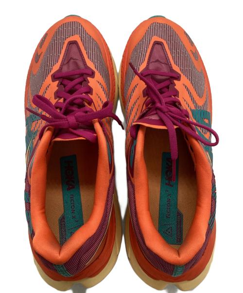HOKAONEONE（ホカオネオネ）HOKAONEONE (ホカオネオネ) テクトン X 2 / TECTON X 2 スニーカー オレンジ サイズ:26.5の古着・服飾アイテム