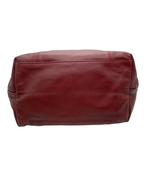 LONGCHAMP（ロンシャン）LONGCHAMP (ロンシャン) ルプリアージュキュイール 2WAYバッグ レッドの古着・服飾アイテム