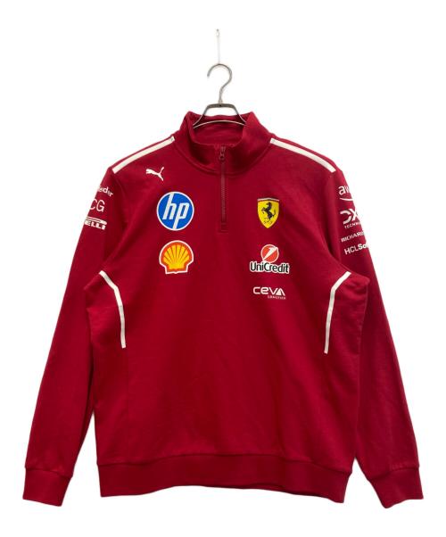 PUMA（プーマ）PUMA (プーマ) フェラーリルクレールハミルトンハーフジップ レッド サイズ:XLの古着・服飾アイテム