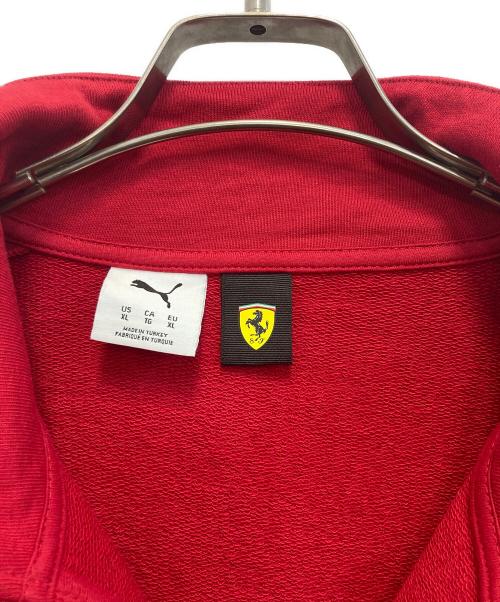 PUMA（プーマ）PUMA (プーマ) フェラーリルクレールハミルトンハーフジップ レッド サイズ:XLの古着・服飾アイテム