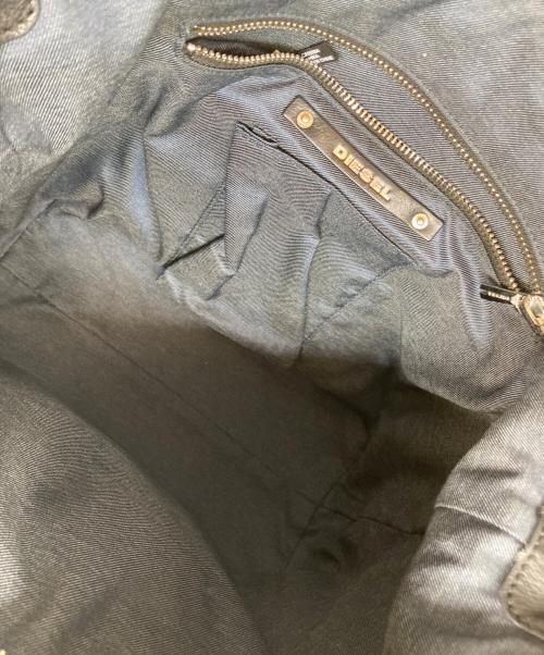 DIESEL（ディーゼル）DIESEL (ディーゼル) LE ZIPPER 2WAYバッグ ブラックの古着・服飾アイテム