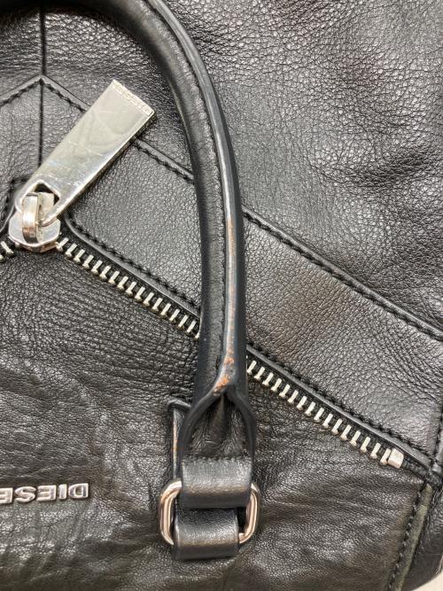 DIESEL（ディーゼル）DIESEL (ディーゼル) LE ZIPPER 2WAYバッグ ブラックの古着・服飾アイテム