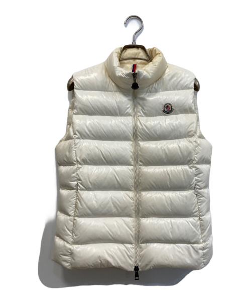 MONCLER（モンクレール）MONCLER (モンクレール) GHANY/ダウンベスト ホワイト サイズ:1の古着・服飾アイテム