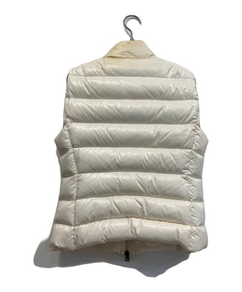 MONCLER（モンクレール）MONCLER (モンクレール) GHANY/ダウンベスト ホワイト サイズ:1の古着・服飾アイテム