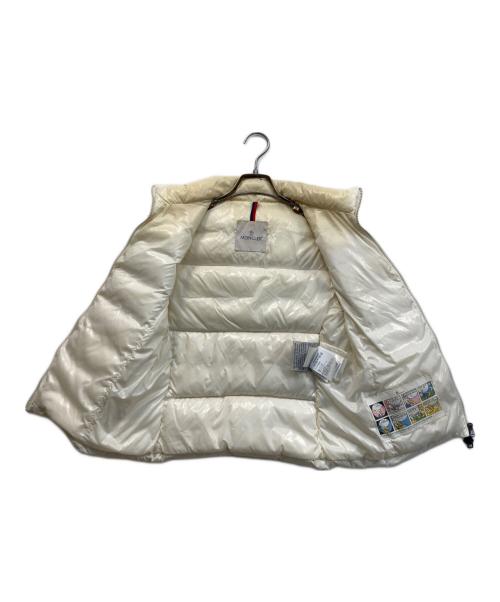 MONCLER（モンクレール）MONCLER (モンクレール) GHANY/ダウンベスト ホワイト サイズ:1の古着・服飾アイテム