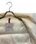 中古・古着 MONCLER (モンクレール) GHANY/ダウンベスト ホワイト サイズ:1：10000円