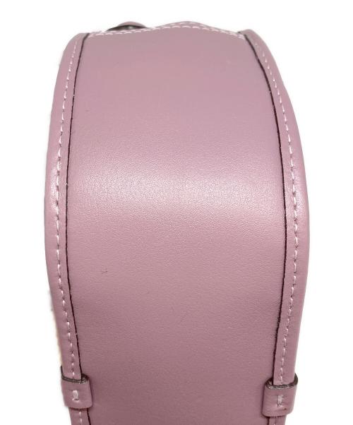 COACH（コーチ）COACH (コーチ) フラワー・シグネチャーショルダーバッグ ベージュ×パープルの古着・服飾アイテム