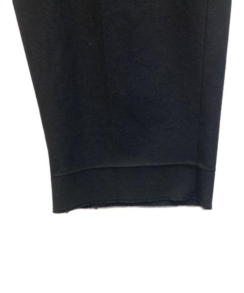 N.HOOLYWOOD（エヌ ハリウッド）N.HOOLYWOOD (エヌ ハリウッド) WIDE TAPERD EASY SLACKS/ワイドテーパードイージースラックス ブラック サイズ:38の古着・服飾アイテム