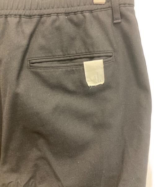 N.HOOLYWOOD（エヌ ハリウッド）N.HOOLYWOOD (エヌ ハリウッド) WIDE TAPERD EASY SLACKS/ワイドテーパードイージースラックス ブラック サイズ:38の古着・服飾アイテム