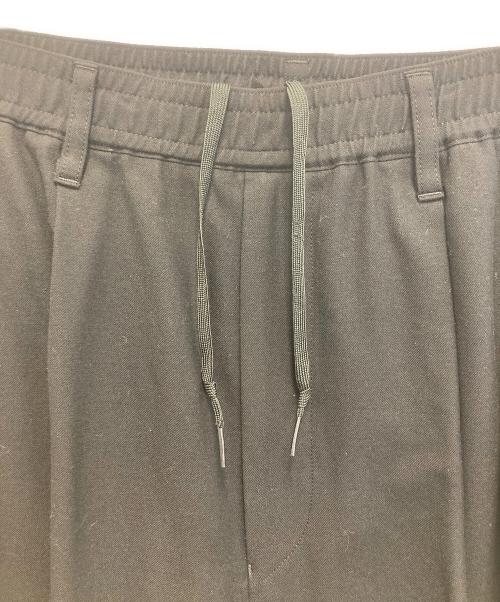 N.HOOLYWOOD（エヌ ハリウッド）N.HOOLYWOOD (エヌ ハリウッド) WIDE TAPERD EASY SLACKS/ワイドテーパードイージースラックス ブラック サイズ:38の古着・服飾アイテム