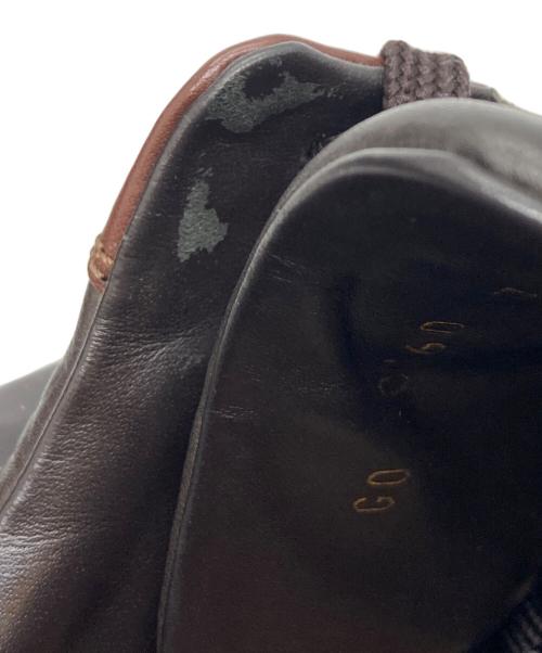 LOUIS VUITTON（ルイ ヴィトン）LOUIS VUITTON (ルイ ヴィトン) モノグラム レザースニーカー ダークブラウン・ブラウン サイズ:7の古着・服飾アイテム