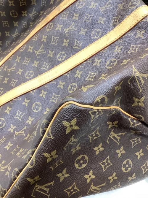 LOUIS VUITTON（ルイ ヴィトン）LOUIS VUITTON (ルイ ヴィトン) モノグラム / キーポル55 トラベルバッグ ブラウンの古着・服飾アイテム