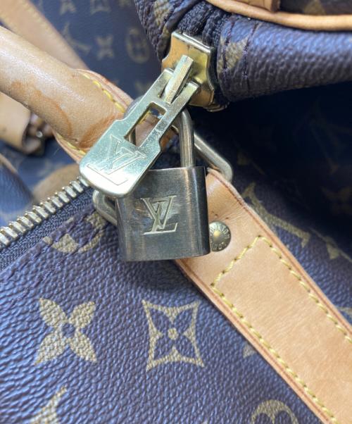 LOUIS VUITTON（ルイ ヴィトン）LOUIS VUITTON (ルイ ヴィトン) モノグラム / キーポル55 トラベルバッグ ブラウンの古着・服飾アイテム
