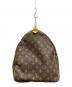 LOUIS VUITTON (ルイ ヴィトン) モノグラム / キーポル55 トラベルバッグ ブラウン：65000円