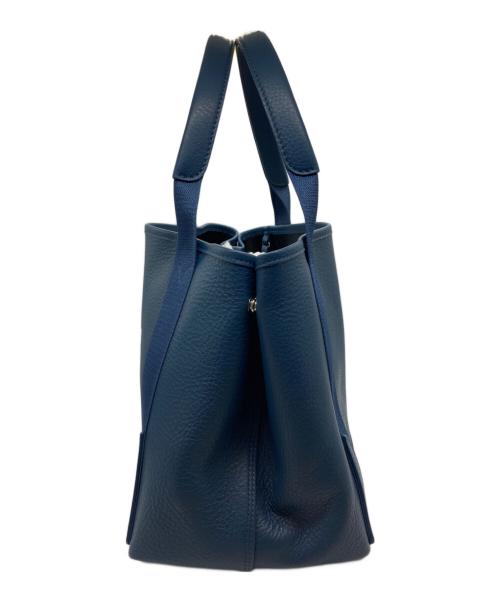 BALENCIAGA（バレンシアガ）BALENCIAGA (バレンシアガ) ネイビー カバ S/トートバッグ ブルーの古着・服飾アイテム
