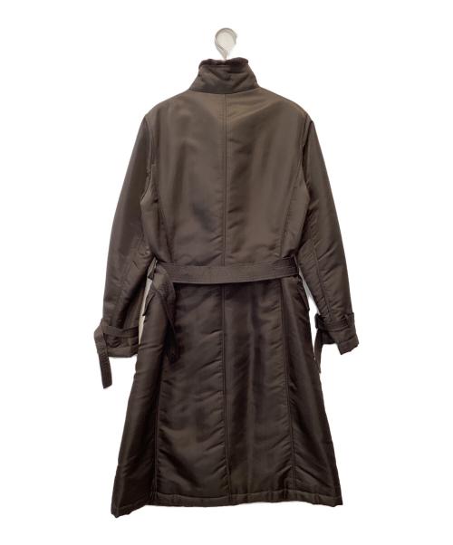 LANVIN COLLECTION（ランバンコレクション）LANVIN COLLECTION (ランバンコレクション) ミンクファー中綿ロングコート ブラウン サイズ:40の古着・服飾アイテム