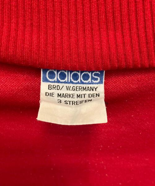 adidas（アディダス）adidas (アディダス) 70-80s トラックジャケット レッド サイズ:Lの古着・服飾アイテム