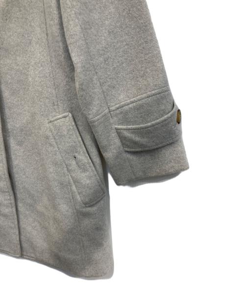 BURBERRY LONDON（バーバリーロンドン）BURBERRY LONDON (バーバリーロンドン) アンゴラウールコート グレー サイズ:38の古着・服飾アイテム