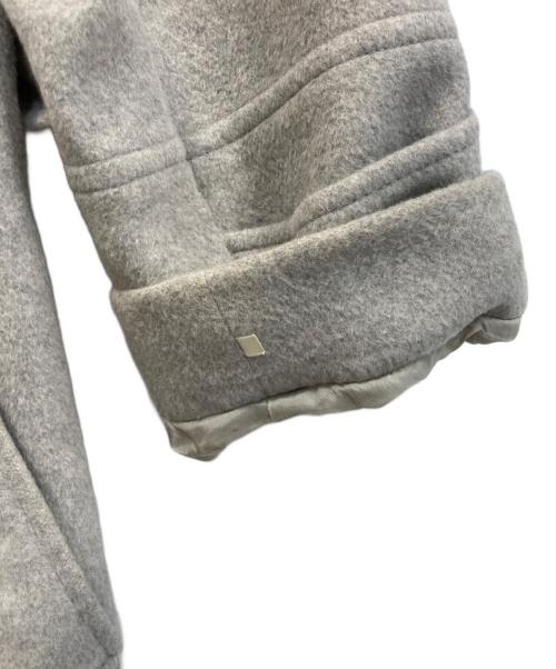 BURBERRY LONDON（バーバリーロンドン）BURBERRY LONDON (バーバリーロンドン) アンゴラウールコート グレー サイズ:38の古着・服飾アイテム